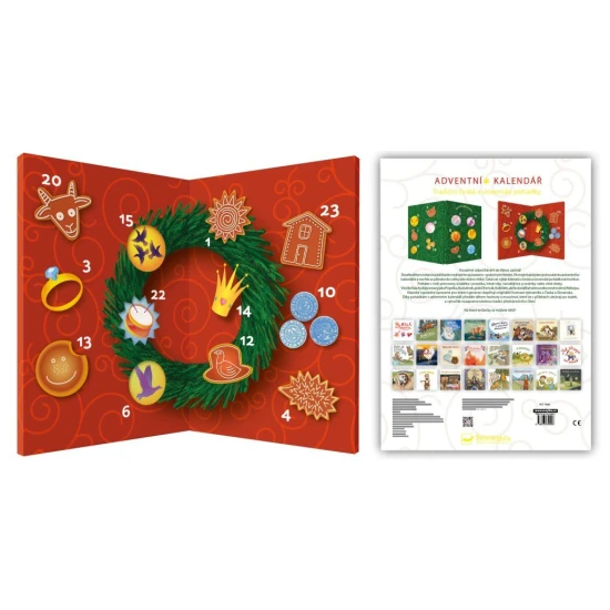 Adventní kalendář Tradiční české a slovenské pohádky - Svojtka 9788025640906