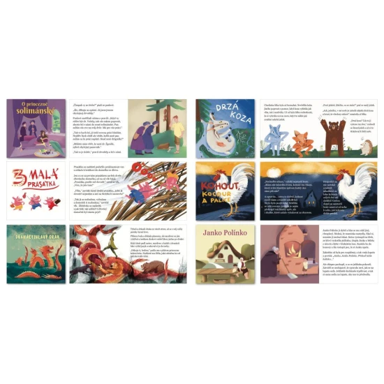 Adventní kalendář Tradiční české a slovenské pohádky - Svojtka 9788025640906