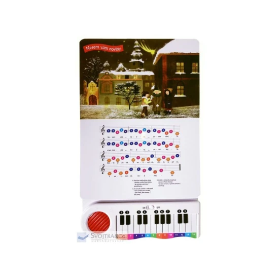 Vánoční koledy - Zahraj si 12 českých koled - Svojtka & Co. 9788025624630