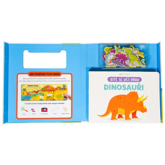 Dítě se učí hrou Dinosauři - Svojtka & Co. 9788025640999