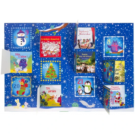 Pohádkový adventní kalendář pro děti! V okénkách na tebe čeká 24 malých pohádek na každý den.