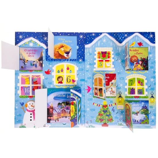 Pohádkový adventní kalendář pro děti! V okénkách na tebe čeká 24 malých pohádek na každý den.