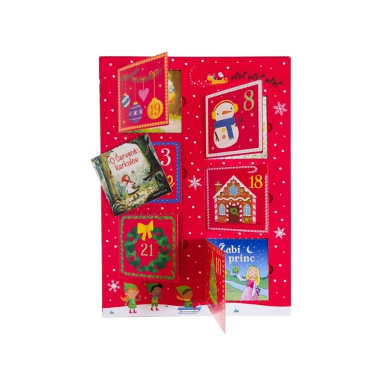 Pohádkový adventní kalendář pro děti! Otevřete každý večer jedno okénko a přečtěte si knížku spolu s dětmi.