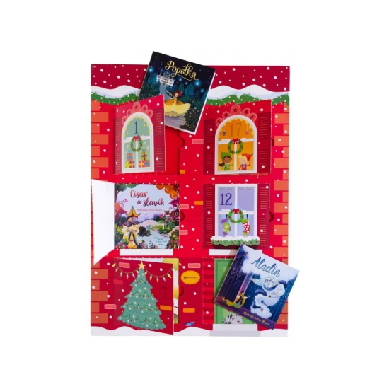 Pohádkový adventní kalendář pro děti! Otevřete každý večer jedno okénko a přečtěte si knížku spolu s dětmi.