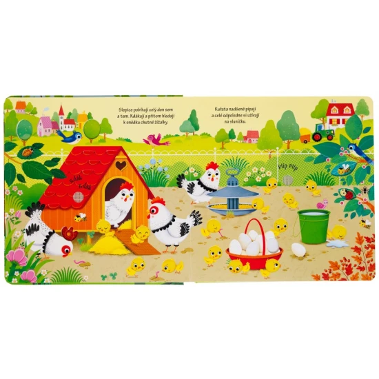 Malé děti se potěší z knihy, ve které budou mít selský dvůr na jednom místě i spolu se zvukem.