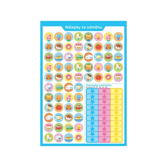 Sešit pro malé ručičky, které začínají se stříháním.