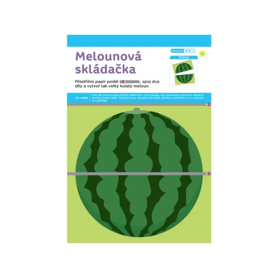 Sešit pro malé ručičky, které začínají se stříháním.