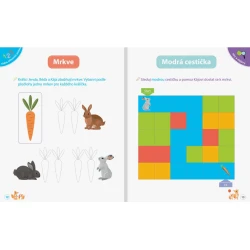 Montessori ve školce se samolepkami