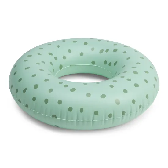 Dětský nafukovací kruh Swim Essentials Green Dots - 65 cm, stylový design v zelené barvě