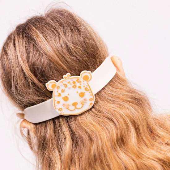 Plavecké brýle pro děti Beige Leopard