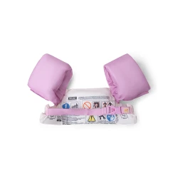 Plavecká vesta s rukávky Pink Flower 2-6 let