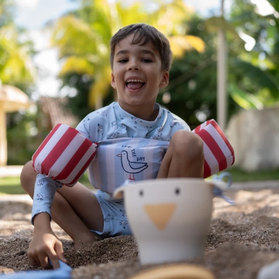 Plavecká vesta s rukávky Swim Essentials Little Seagull 2–6 let