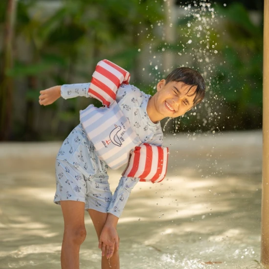 Plavecká vesta s rukávky Swim Essentials Little Seagull 2–6 let