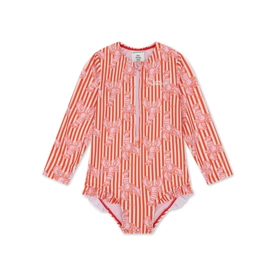 Plavky s dlouhým rukávem s UPF 50+ Lobster Bay