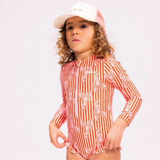 Plavky s dlouhým rukávem s UPF 50+ Lobster Bay