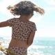 Bikiny Crop Top s UPF 50+ Wild Flower Swim Essentials