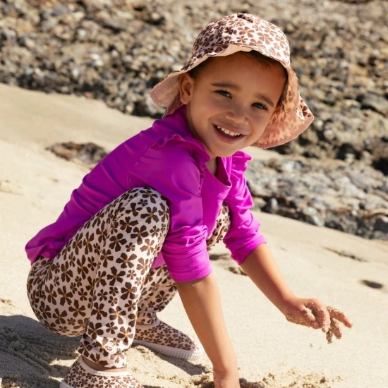 Plážový klobouček s UPF 50+ Wild Flower