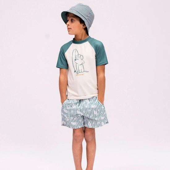 Plavkové šortky s UPF 50+ Surfer Swim Essentials pro děti