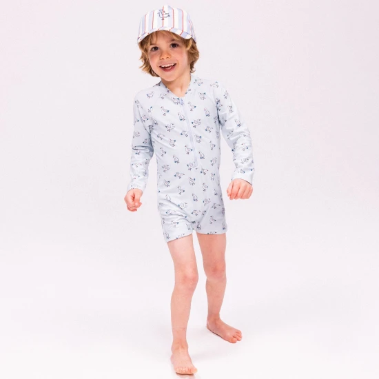 Plavkový overal s UPF 50+ Little Seagull