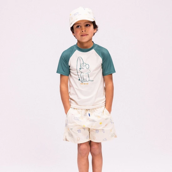 Koupací tričko s UPF 50+ Surfer