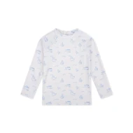 Koupací tričko s UPF 50+ Little Seagull Bílé