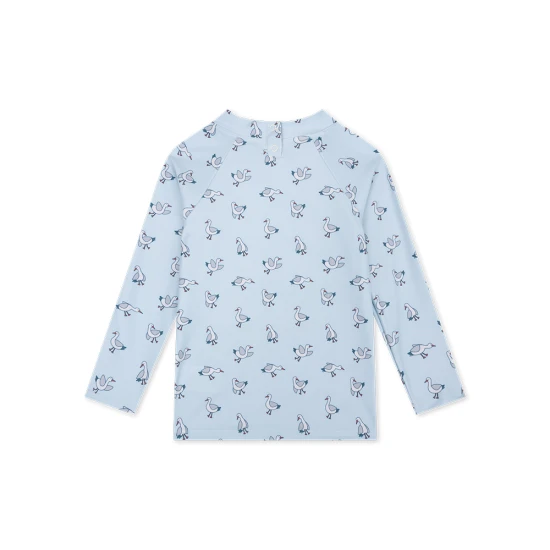 Koupací tričko s UPF 50+ Little Seagull Modré