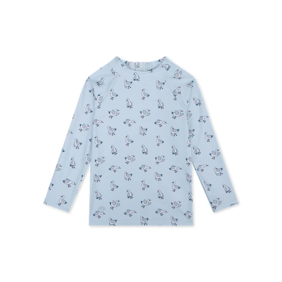 Koupací tričko s UPF 50+ Little Seagull Modré