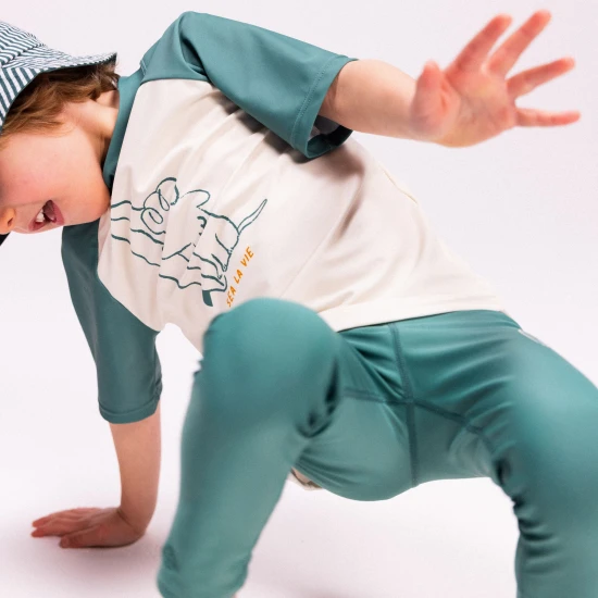 Chlapecké plavkové legíny s UPF 50+ Surfer