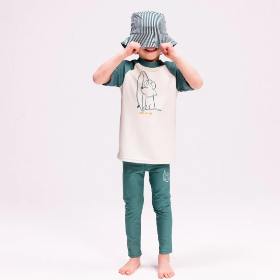 Chlapecké plavkové legíny s UPF 50+ Surfer