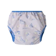 Plavky pro miminka s UPF 50+ Little Seagull Bílé