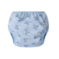 Plavky pro miminka s UPF 50+ Little Seagull Modré