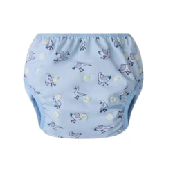 Plavky pro miminka s UPF 50+ Little Seagull Modré