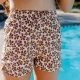Dívčí šortky s UPF 50+ Wild Flower Swim Essentials