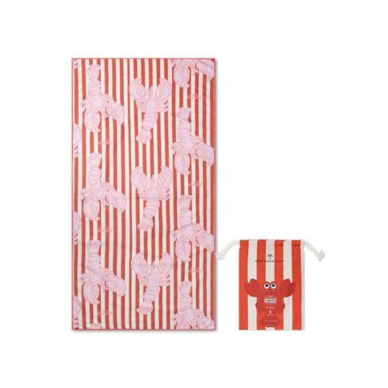 Plážová osuška z mikrovlákna Humr 180 × 90 cm