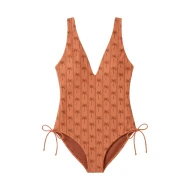 Dámské jednodílné plavky s UPF 50+ Palm Tree