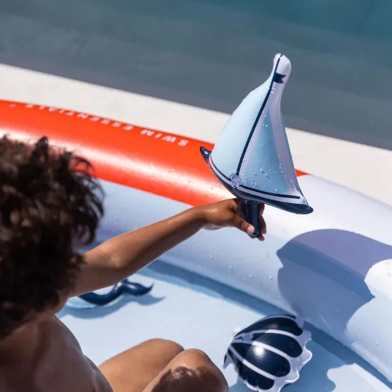 Nafukovací bazén se skluzavkou Malý námořník 210 cm