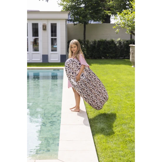 Nafukovací surf  pro děti Leopard béžový 120 cm Swim Essentials