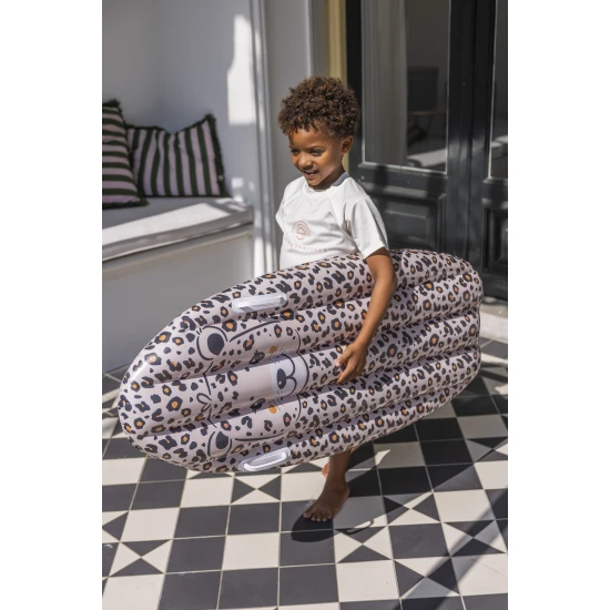 Nafukovací surf  pro děti Leopard béžový 120 cm Swim Essentials