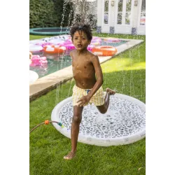 Nafukovací brouzdaliště s fontánkou 150 cm Beige Leopard Nafukovací brouzdaliště s fontánkou 150 cm Beige Leopard