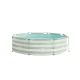 Kulatý bazén s konstrukcí Essence Luxe Old Green Stripe 305×76