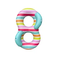 Nafukovací kruh pro 2 Color Rush 190 cm