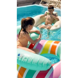 Nafukovací kruh pro 2 Color Rush 190 cm