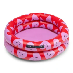 Nafukovací bazén pro děti Hearts red 60 cm