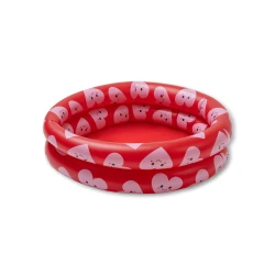 Nafukovací bazén pro děti Hearts Red 60 cm