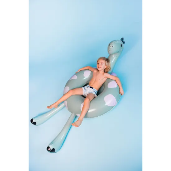 Nafukovací kruh ve tvaru dinosaura Swim Essentials – průměr 95 cm, vhodné pro děti i dospělé