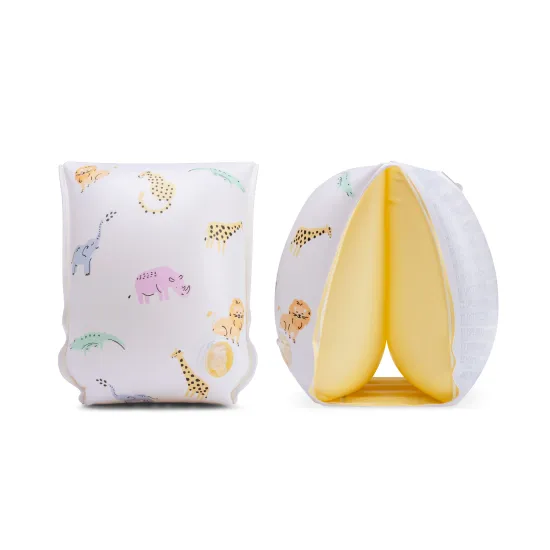 Nafukovací dětské plavecké rukavice Swim Essentials Safari pro děti, ideální pro plavání v bazénu i u moře.