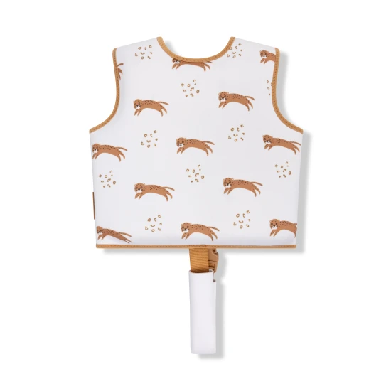 Stylová a bezpečná plovací vesta pro děti Brown Leopard Swim Essentials
