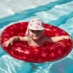 Praktický letní klobouček s ochranou krku od Swim Essentials s krabím motivem ochrání děti před UV zářením