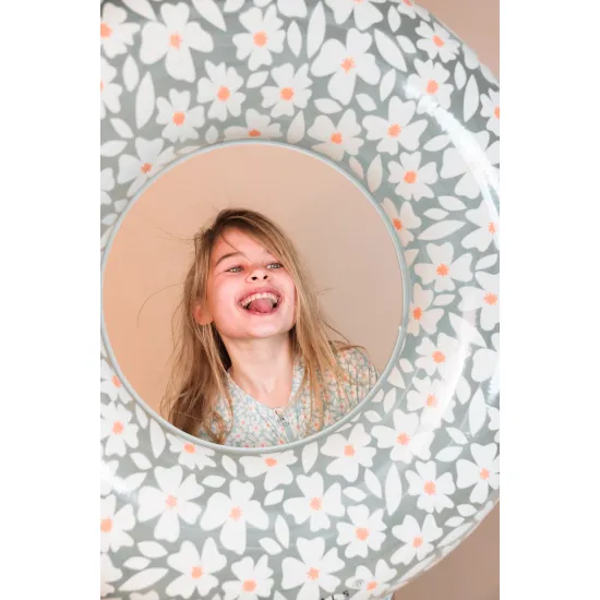 Dětské dívčí plavky s dlouhým rukávem UPF 50+ Florish green Swim Essentials