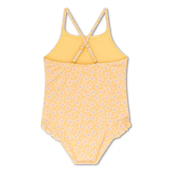 Plavky s UPF 50+ Florish yellow | Swim Essentials
